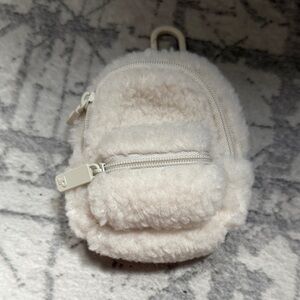 PINK Victoria's Secret Cream Mini keychain Backpack